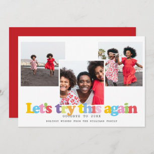 Cartes Pour Fêtes Annuelles Simples Essayons Cette Nouvelle Photo Collage Mode