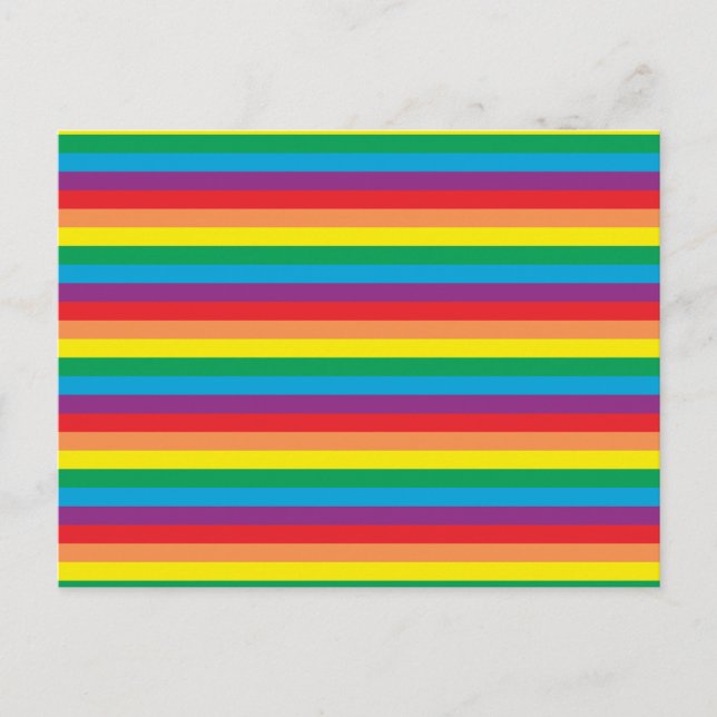 Cartes Pour Fêtes Annuelles Simply Rainbow Pattern (Devant)