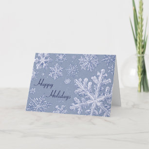 Cartes Pour Fêtes Annuelles Simply Snowflakes Art Custom Photo Frame