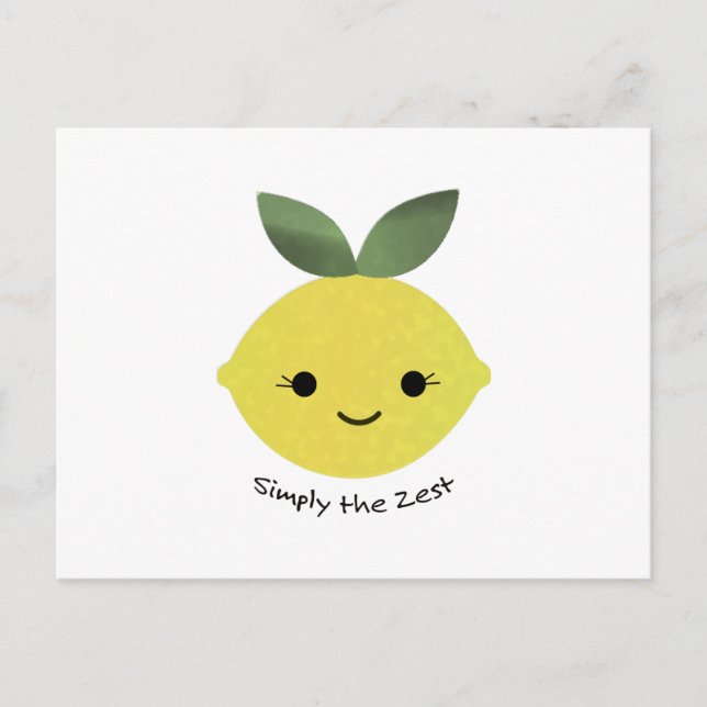 Cartes Pour Fêtes Annuelles Simply the Zest Cute (Devant)