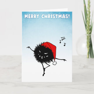 Cartes Pour Fêtes Annuelles Singing Dancing Evil