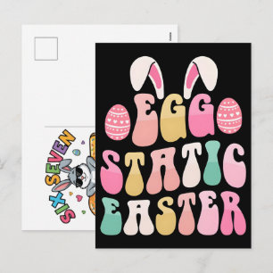 Cartes Pour Fêtes Annuelles Six Seven 67 Bruh Lapin de Pâques Mème T-Shirt Drô