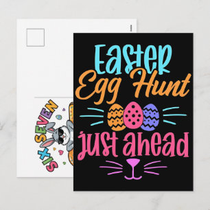 Cartes Pour Fêtes Annuelles Six Seven 67 Bruh Lapin de Pâques T-Shirt Drôle