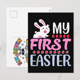 Cartes Pour Fêtes Annuelles Six Seven 67 Bruh Lapin de Pâques T-Shirt Drôle