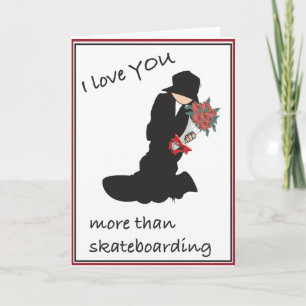 Cartes Pour Fêtes Annuelles Ski Valentine