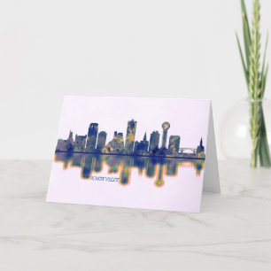 Cartes Pour Fêtes Annuelles Skyline de Knoxville