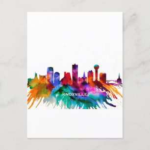 Cartes Pour Fêtes Annuelles Skyline de Knoxville