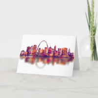 Skyline de Saint-Louis Missouri