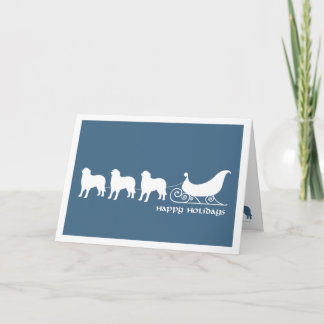 Cartes Pour Fêtes Annuelles Sleigh