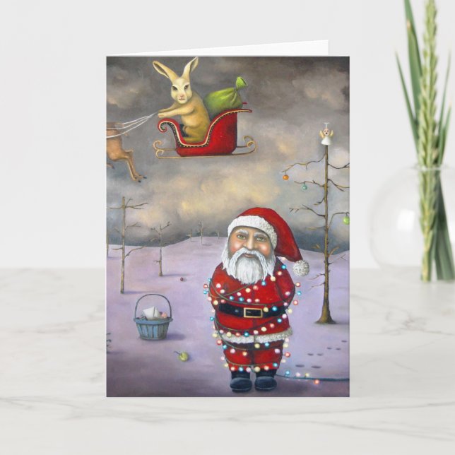 Cartes Pour Fêtes Annuelles Sleigh Jacker (Devant)