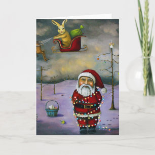 Cartes Pour Fêtes Annuelles Sleigh Jacker
