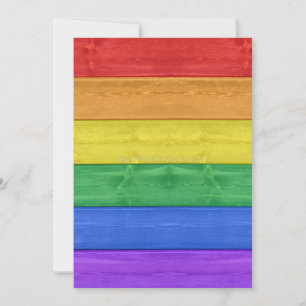 Cartes Pour Fêtes Annuelles SlipperyJoe's classique arc-en-ciel tactile fait m