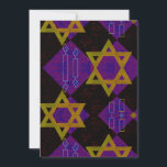Cartes Pour Fêtes Annuelles SlipperyJoe's Happy Hanoukka Star de David menorah<br><div class="desc">SlipperyJoe's Happy Hanoukka Star of David menorah Dreidel Célébration artistique bougies Hébreu juif Chanoukah cadeaux décorations judaïsme religion culture pratiques religieuses traditions géométrie symbolique design profondeur contraste ordre symétrie</div>