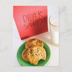 Cartes Pour Fêtes Annuelles Snack pour Père Noël