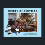Cartes Pour Fêtes Annuelles Snoopy & Charlie Winter Scarf Christmas Photos<br><div class="desc">Envoyez cette amusante carte de vacances de Noël de la famille des cacahuètes. Personnalisez avec vos photos.</div>