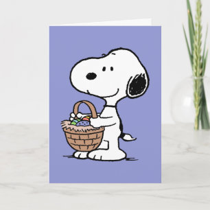 Cartes Pour Fêtes Annuelles Snoopy Happy Pâques