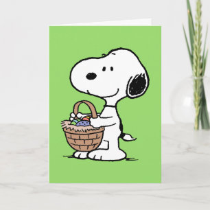 Cartes Pour Fêtes Annuelles Snoopy Joyeuses Pâques