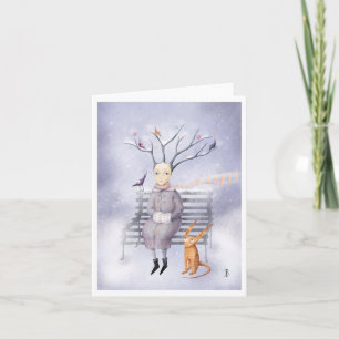 Cartes Pour Fêtes Annuelles Snow Dreaming