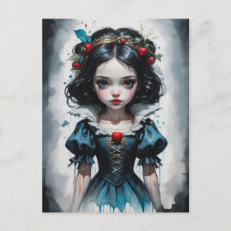 Cartes Pour Fêtes Annuelles Snow white