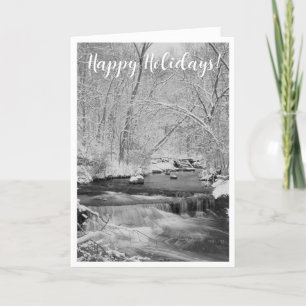 Cartes Pour Fêtes Annuelles SnowFalls Holiday
