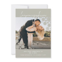 Snowflakes Love Peace Joy Kisses Mariage photo