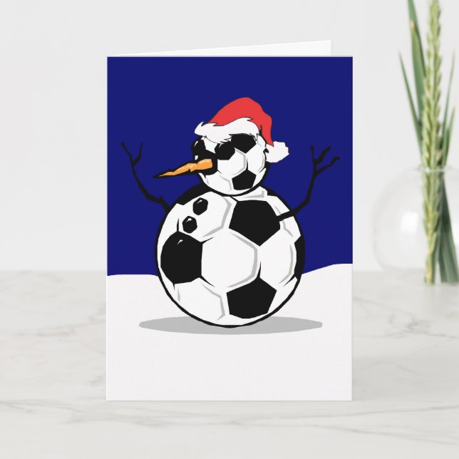 Cartes Pour Fêtes Annuelles Snowman (Devant)