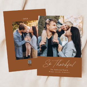 Cartes Pour Fêtes Annuelles So Thanksgiving Pecan 2 Photo Thanksgiving