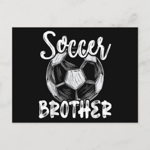 Cartes Pour Fêtes Annuelles Soccer Frère Hommes Famille Matching Team Joueur S