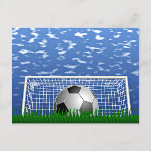 Cartes Pour Fêtes Annuelles Soccer on a Sunny Day