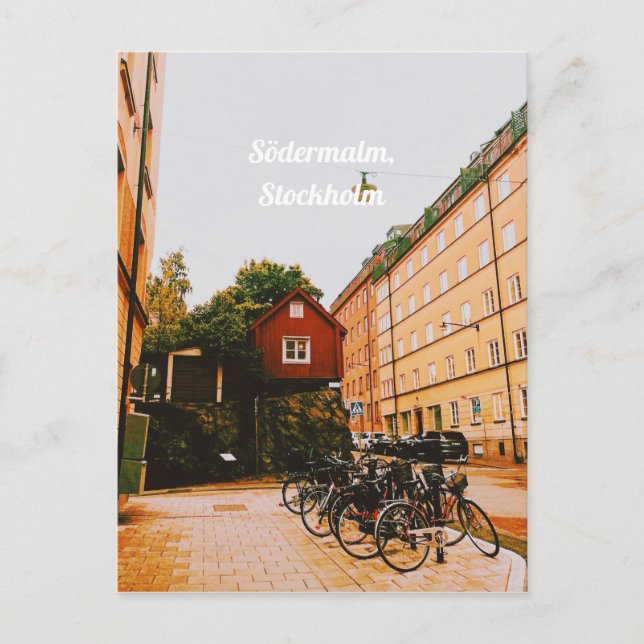 Cartes Pour Fêtes Annuelles Södermalm, Stockholm, Suède (Devant)
