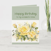 Soeur d'anniversaire béni par vous Fleurs
