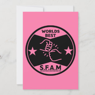 Cartes Pour Fêtes Annuelles Soeur D'Un Autre Ministre