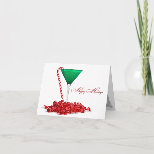 Cartes Pour Fêtes Annuelles Soin de Noël (Devant)