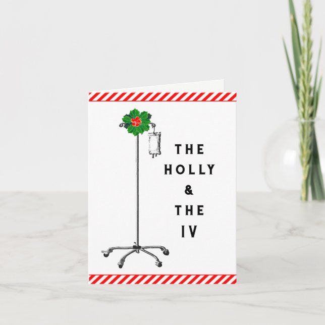 Cartes Pour Fêtes Annuelles Soins de santé Médicales (Devant)