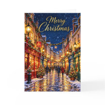 Soir de Noël enneigé à Galway