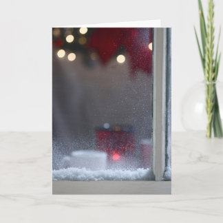 Cartes Pour Fêtes Annuelles Soirée de Noël chaude