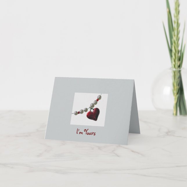 Cartes Pour Fêtes Annuelles Sois ma Saint Valentin (Devant)