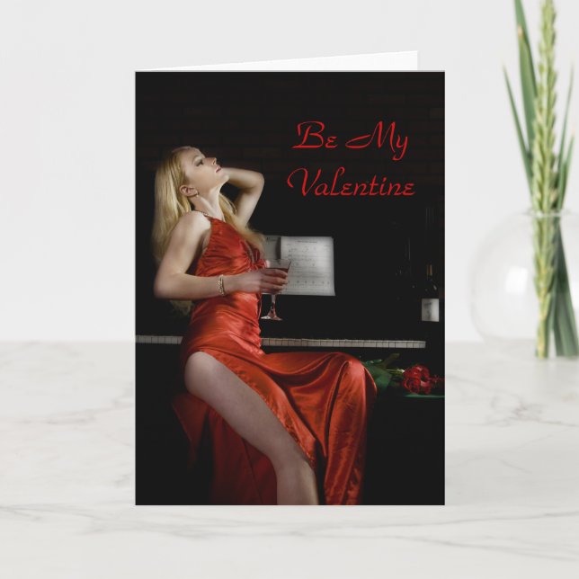 Cartes Pour Fêtes Annuelles Sois ma Saint Valentin (Devant)