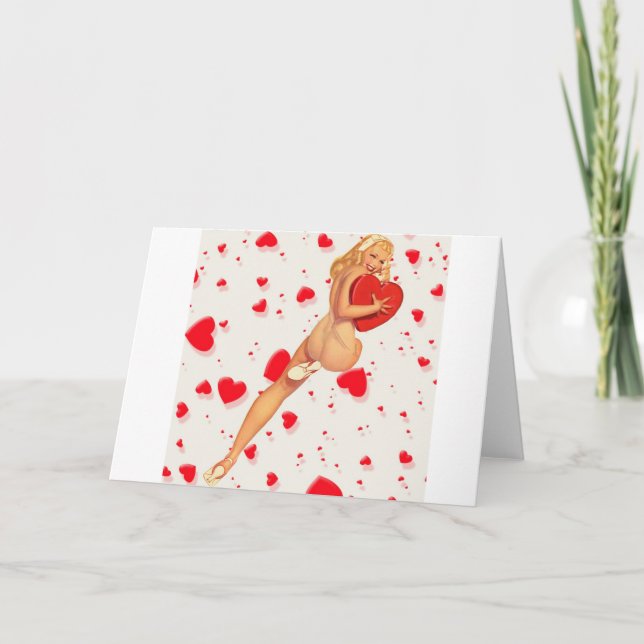 Cartes Pour Fêtes Annuelles Sois ma Saint Valentin (Devant)