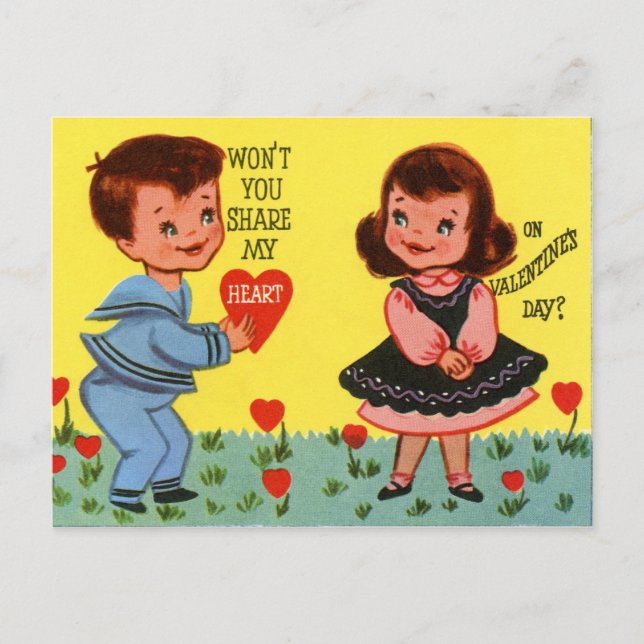 Cartes Pour Fêtes Annuelles Sois ma Saint Valentin (Devant)