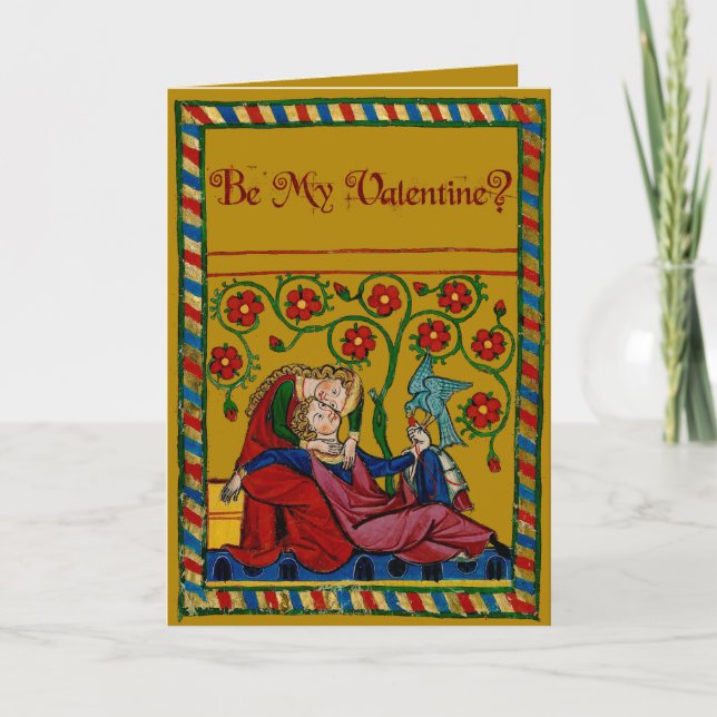 Cartes Pour Fêtes Annuelles Sois mon Valentin ? (Devant)
