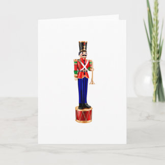 Cartes Pour Fêtes Annuelles soldat de bidon