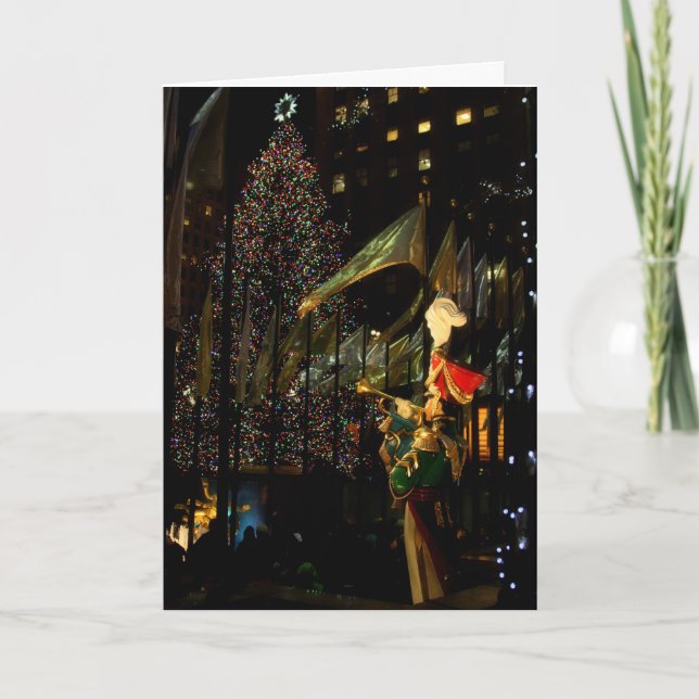 Cartes Pour Fêtes Annuelles Soldat de Noël (Devant)