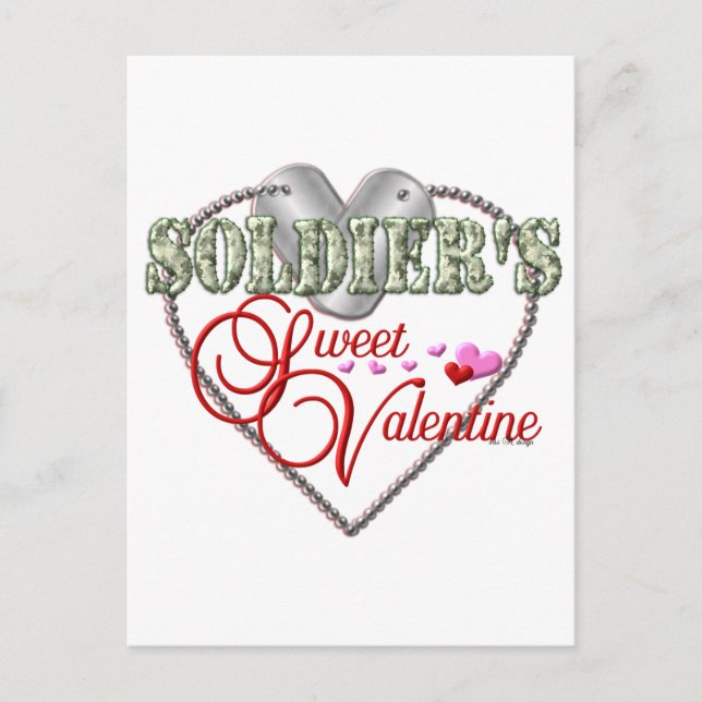Cartes Pour Fêtes Annuelles Soldiers Sweet Valentine (Devant)