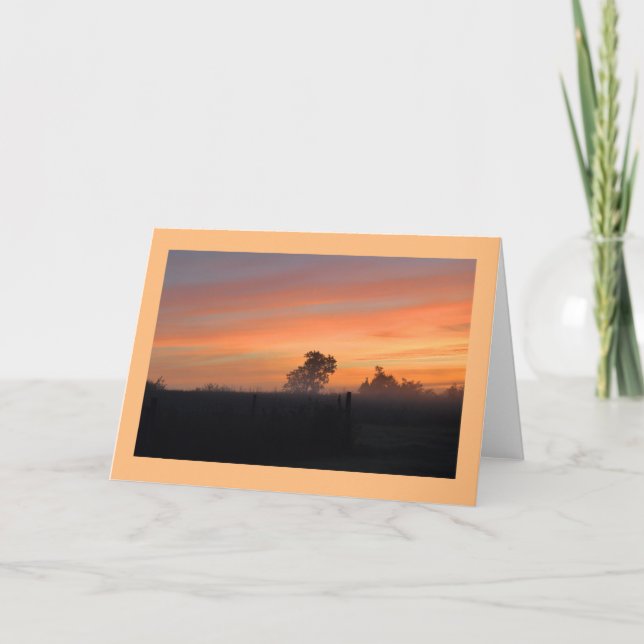 Cartes Pour Fêtes Annuelles Soleil (Devant)