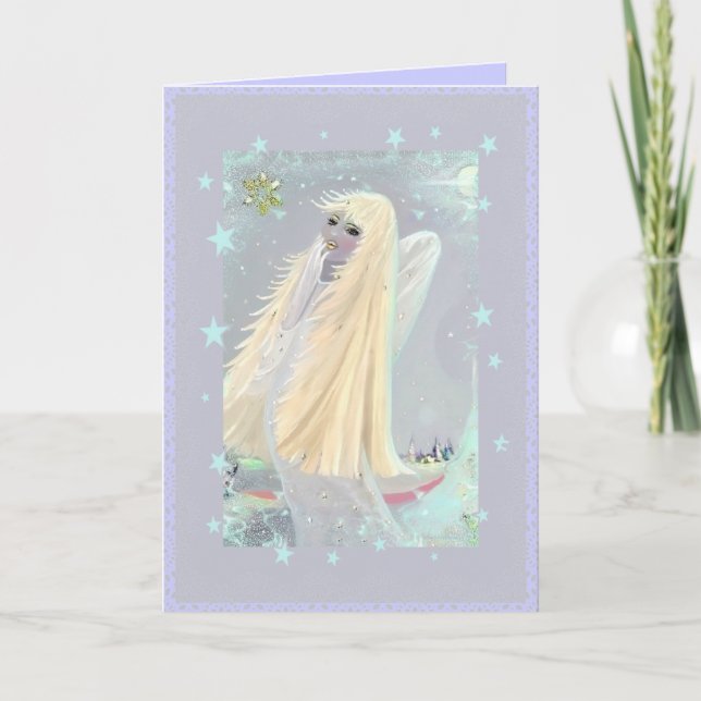 Cartes Pour Fêtes Annuelles Solstice d'hiver (Devant)