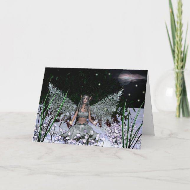 Cartes Pour Fêtes Annuelles Solstice d'hiver (Devant)