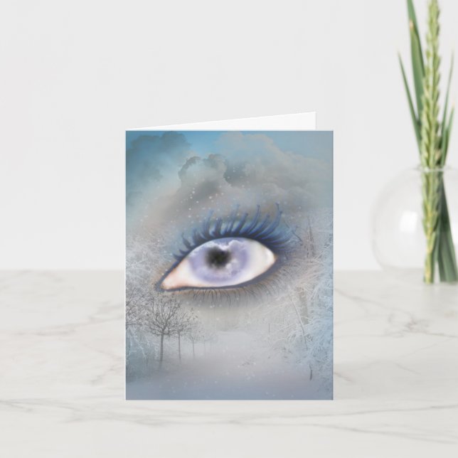 Cartes Pour Fêtes Annuelles Solstice d'hiver (Devant)