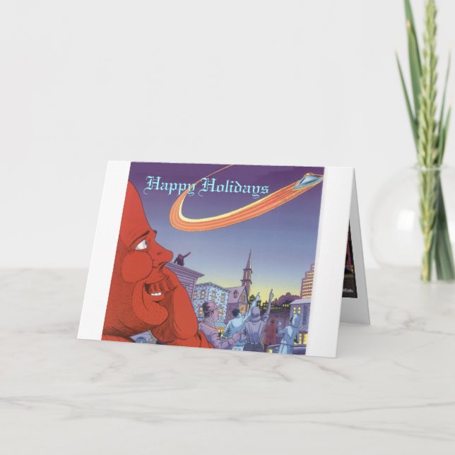 Cartes Pour Fêtes Annuelles Sommes-nous eus Noël encore ? (Devant)