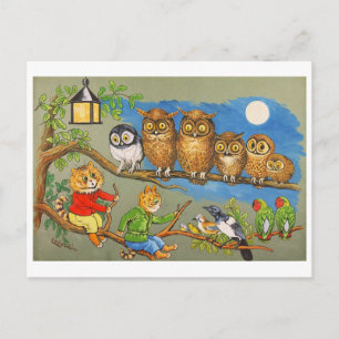 Cartes Pour Fêtes Annuelles Sonata Louis Wain